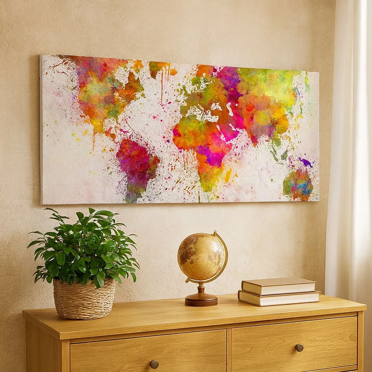 Impression sur toile - Image sur toile - D'une certaine manière ça s'est passé de la même façon - 100x40 cm