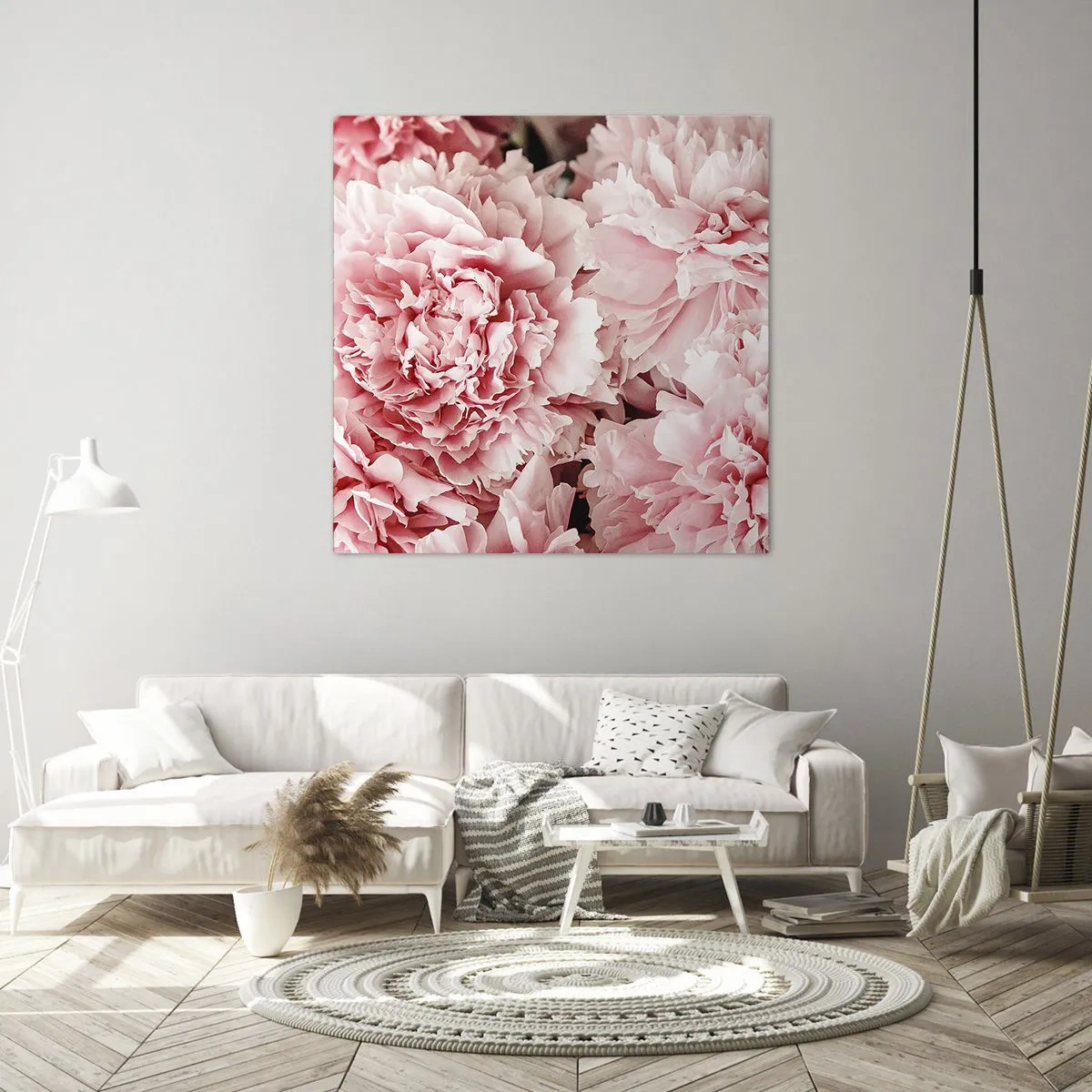 Impression sur toile - Image sur toile - Rêve rose - 30x30 cm