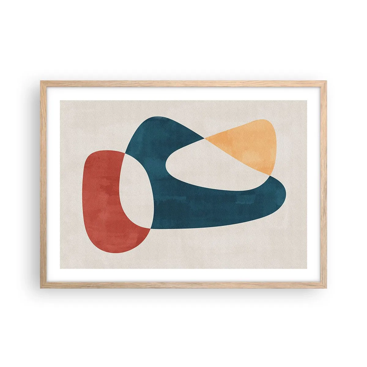 Affiche dans un chêne clair - Poster - Influences et métamorphoses - 70x50 cm