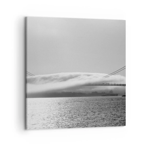 Impression sur toile - Image sur toile - Naviguez à travers les Portes des Étoiles - 50x50 cm