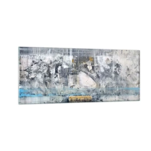Impression sur verre - Image sur verre - Comme sur la glace, comme après décembre - 100x40 cm