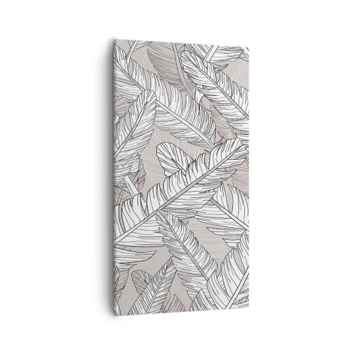 Impression sur toile - Image sur toile - Un tourbillon de plumes - 55x100 cm