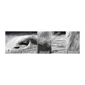 Échantillon de Papier Peint Autocollant Deluxe Sticker - La colère de l'océan - Mer, Océan, Haute vague - 100x30 cm