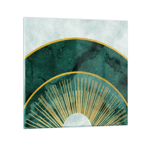 Impression sur verre - Image sur verre - Un autre système solaire - 30x30 cm