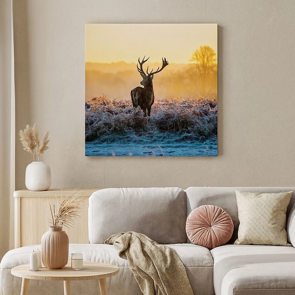 Impression sur toile - Image sur toile - Couronné pour sa succession - 30x30 cm