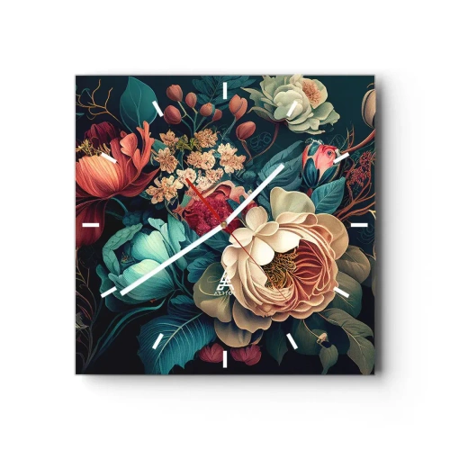 Horloge murale - Pendule murale - le charme du 19ème siècle - 40x40 cm