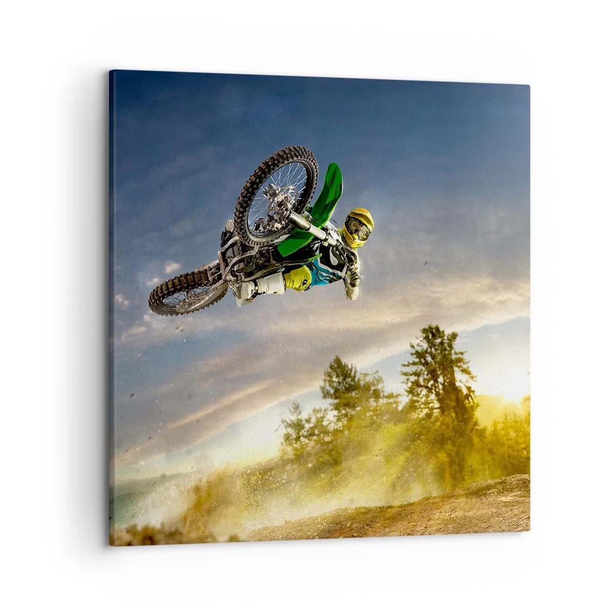 Impression sur toile - Image sur toile - Activez les émotions ! - 50x50 cm