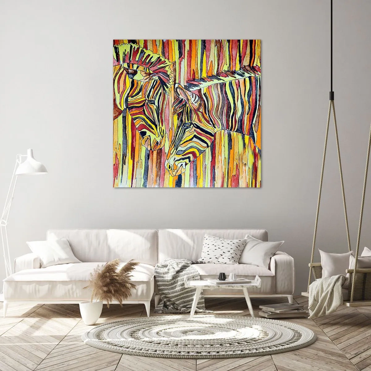 Impression sur toile - Image sur toile - Et donc toi aussi... - 60x60 cm