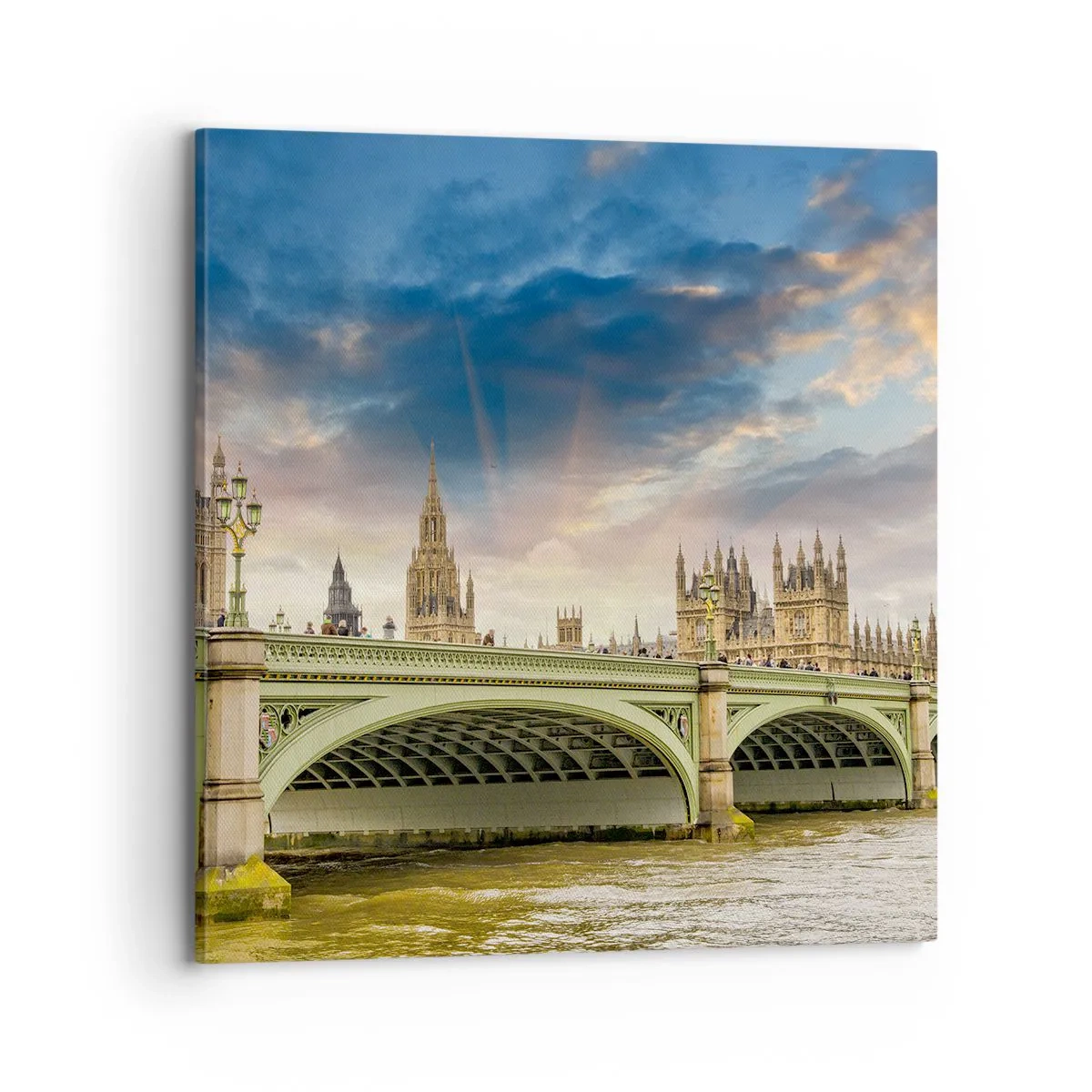 Impression sur toile - Image sur toile - Le temps s'est arrêté dans l'Empire - 70x70 cm