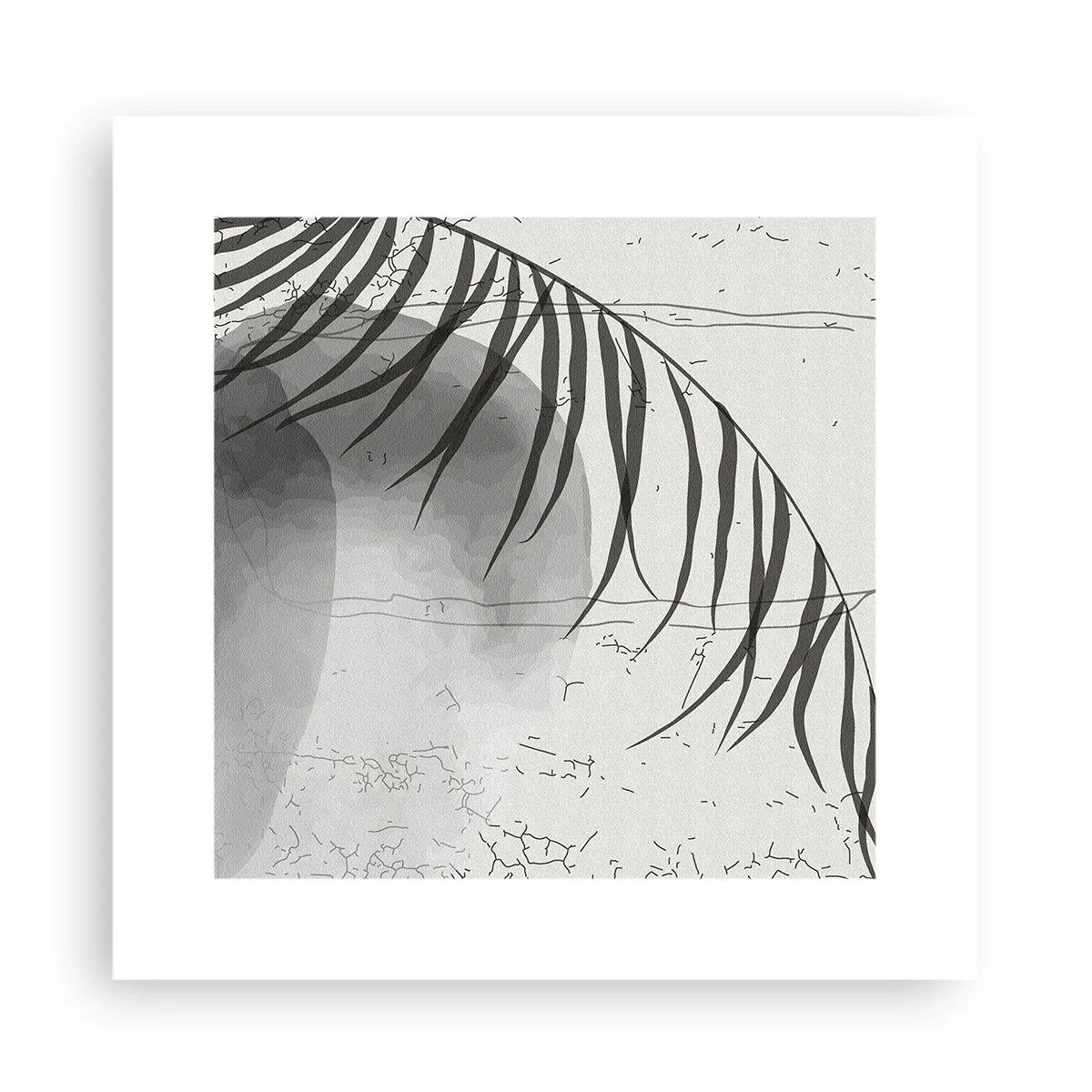 Affiche - Poster - L'exotisme subtil de la nature - 30x30 cm