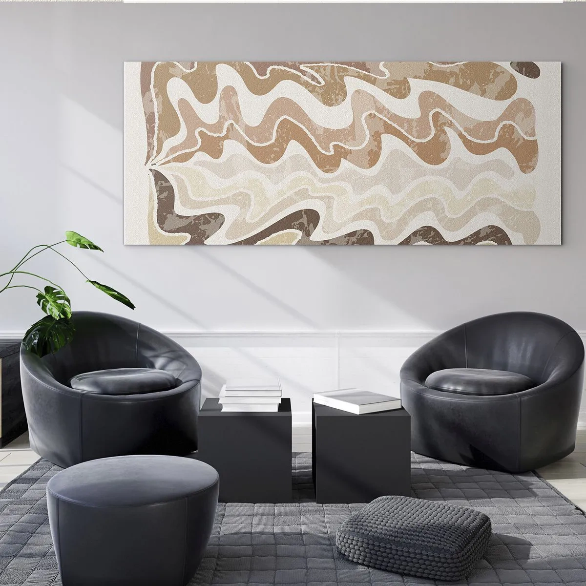 Impression sur verre - Image sur verre - Bonne énergie – bonnes émotions - 90x30 cm