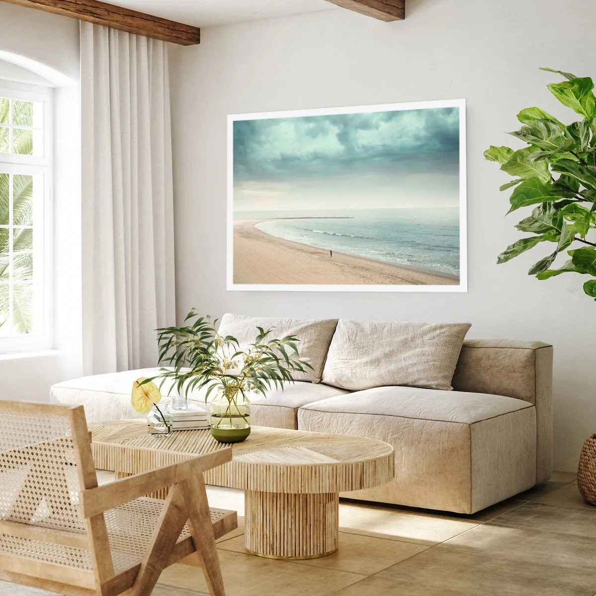 Affiche - Poster - à la recherche de la paix - 91x61 cm