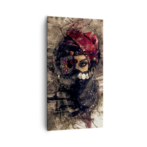 Impression sur toile - Image sur toile - Inquiétant, c'est le moins qu'on puisse dire - 55x100 cm