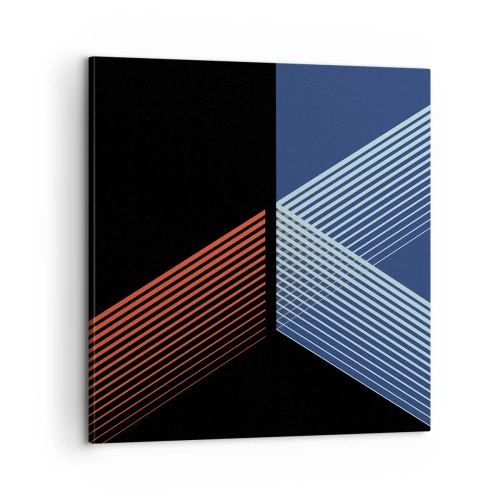 Impression sur toile - Image sur toile - Histoire simple - 60x60 cm