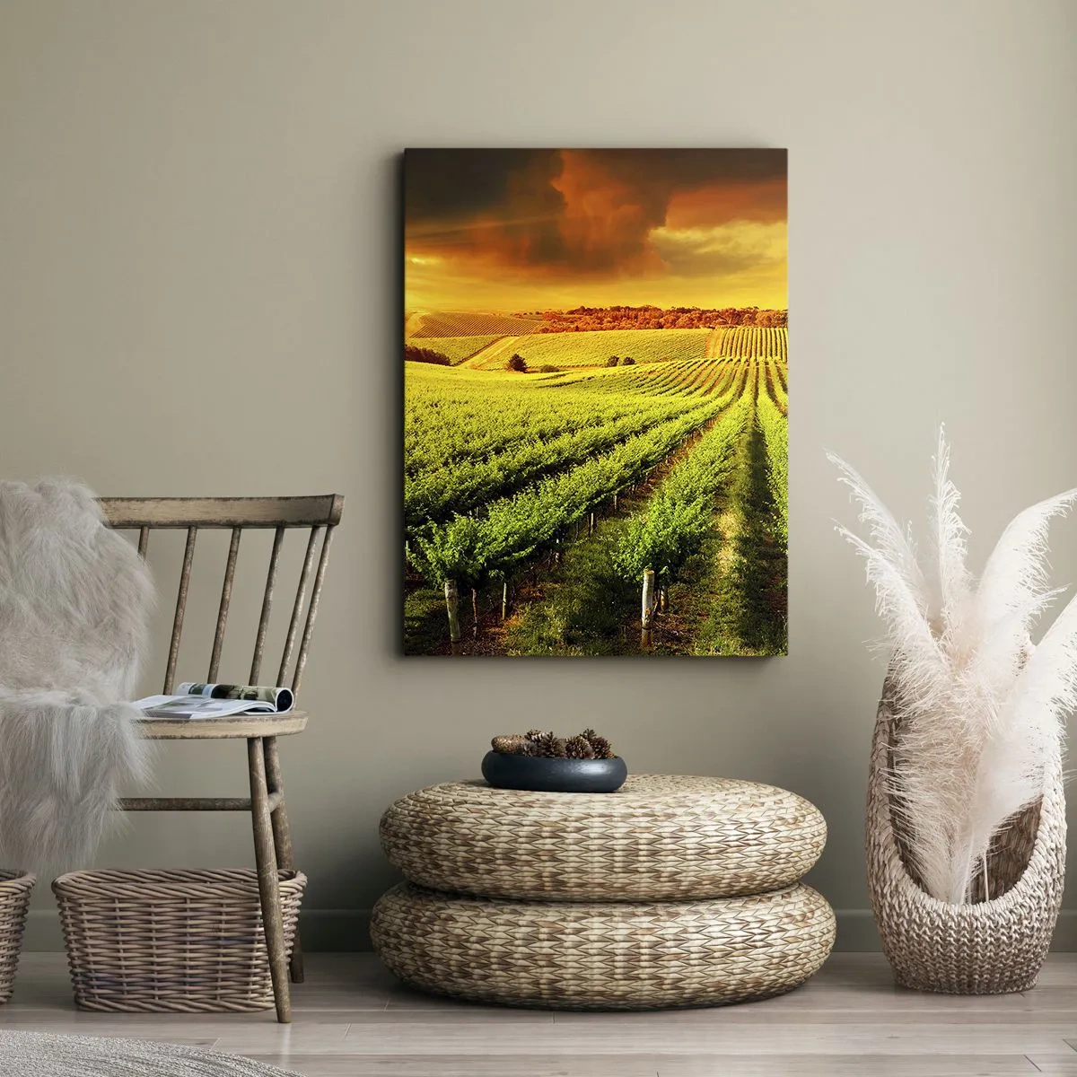 Impression sur toile - Image sur toile - Sous le soleil australien - 55x100 cm