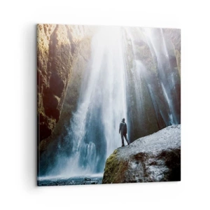 Impression sur toile - Image sur toile - Restauration des proportions - 50x50 cm