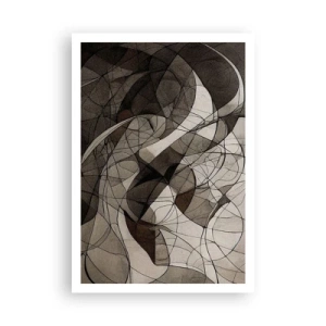 Affiche - Poster - Circulation des couleurs de la terre - 70x100 cm