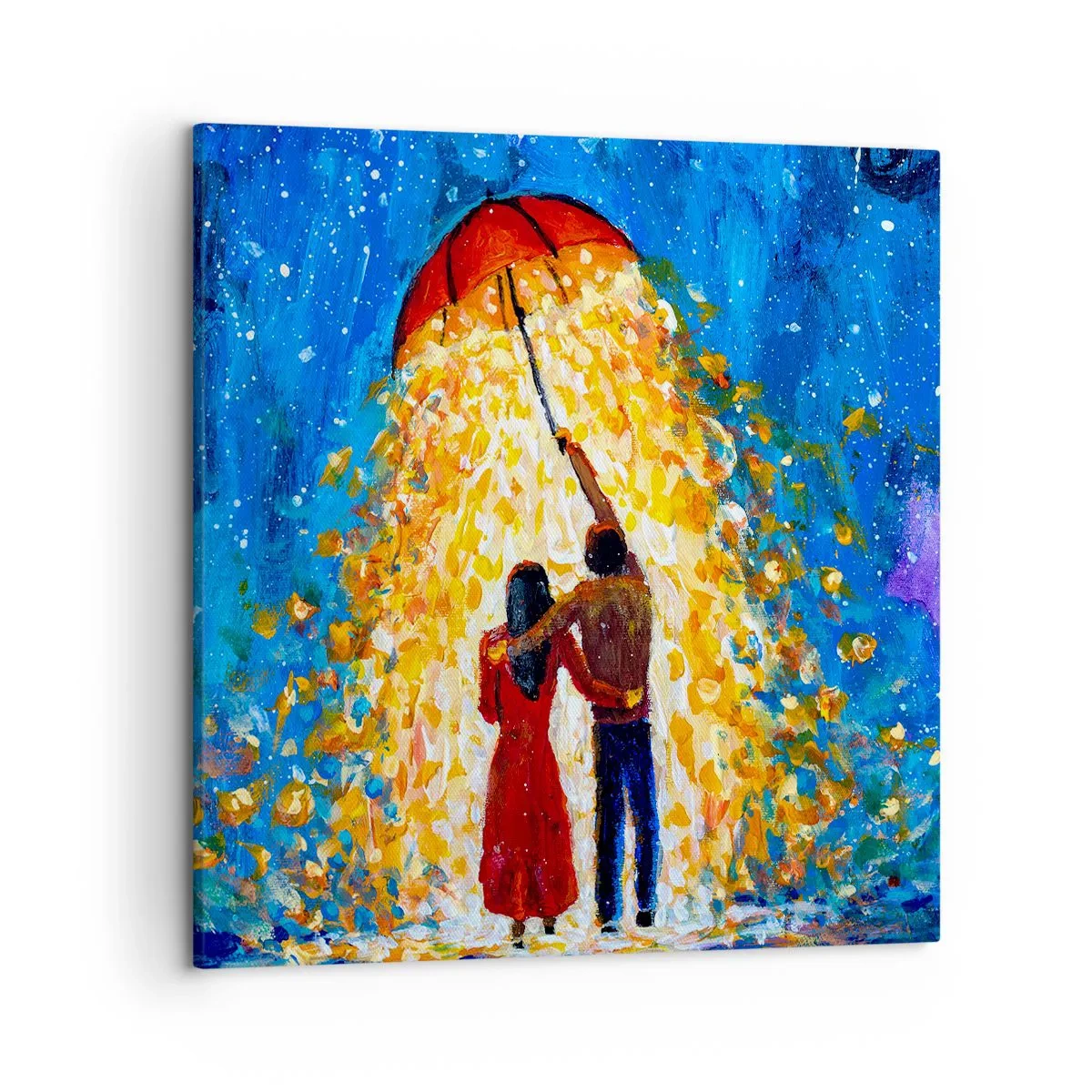 Impression sur toile - Image sur toile - La magie d'une soirée pluvieuse ? - 50x50 cm