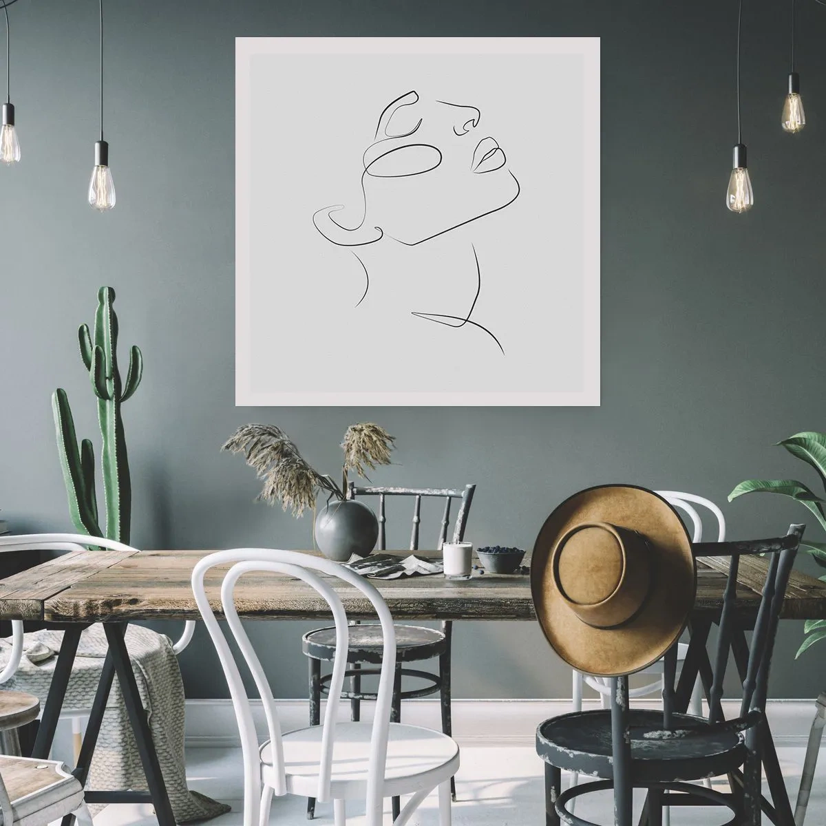 Affiche - Poster - Méandre du rêve - 50x50 cm