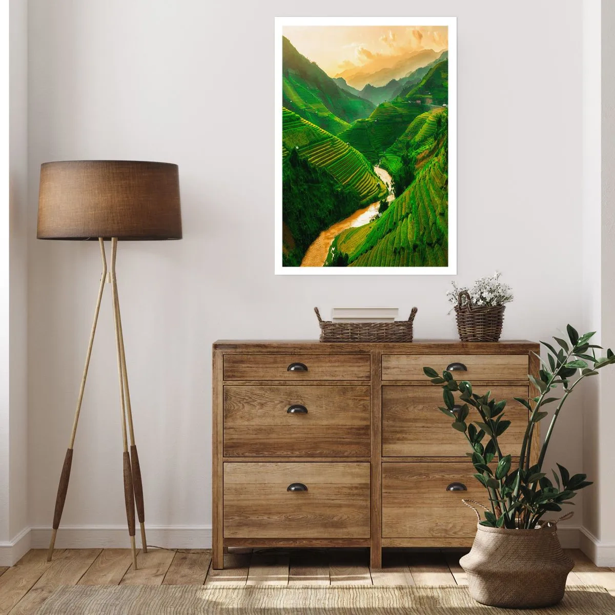 Affiche - Poster - Vallée vietnamienne - 40x50 cm