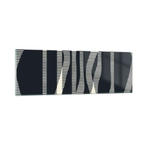 Impression sur verre - Image sur verre - Une tentative de briser l'obscurité - 90x30 cm