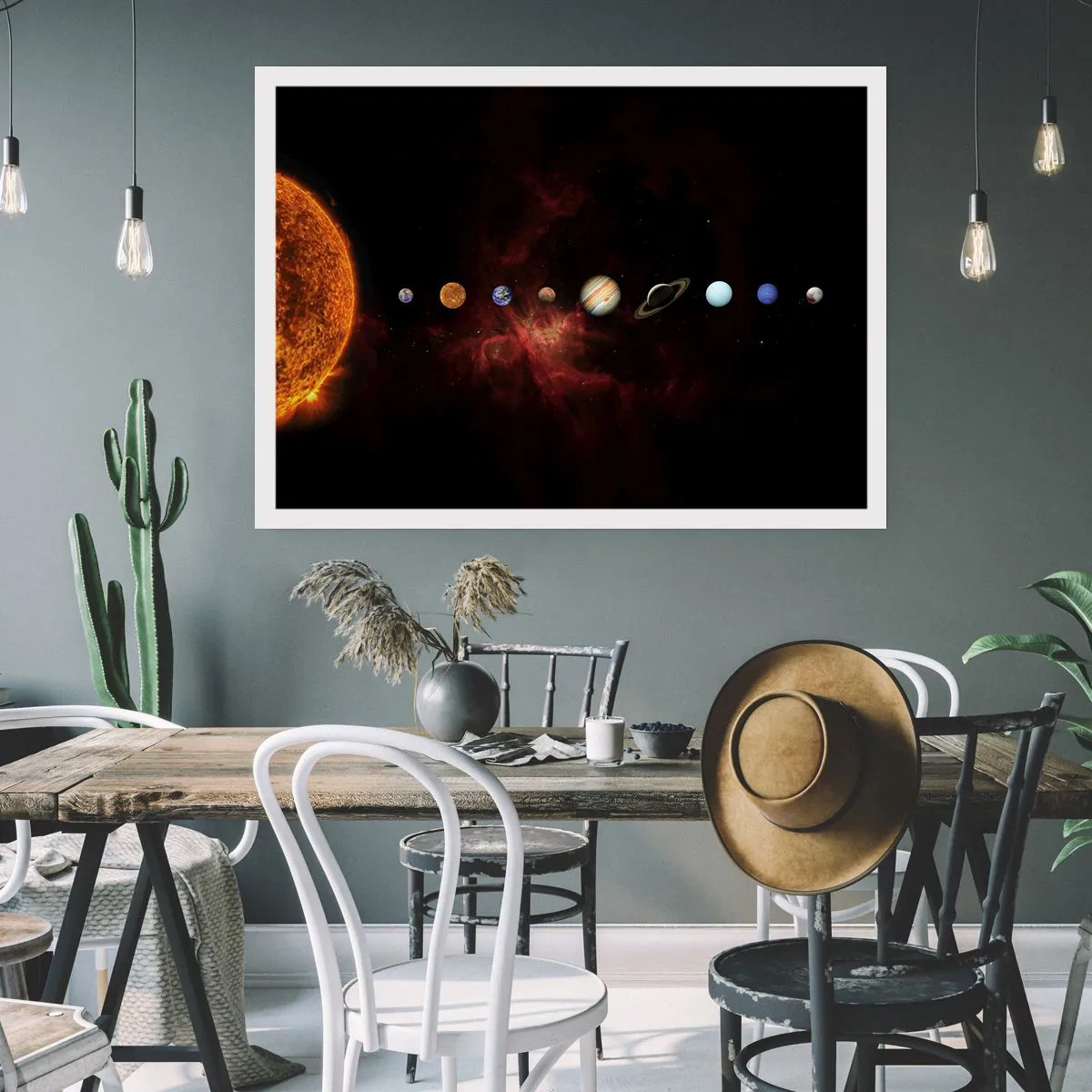 Affiche - Poster - Notre quartier - 40x30 cm