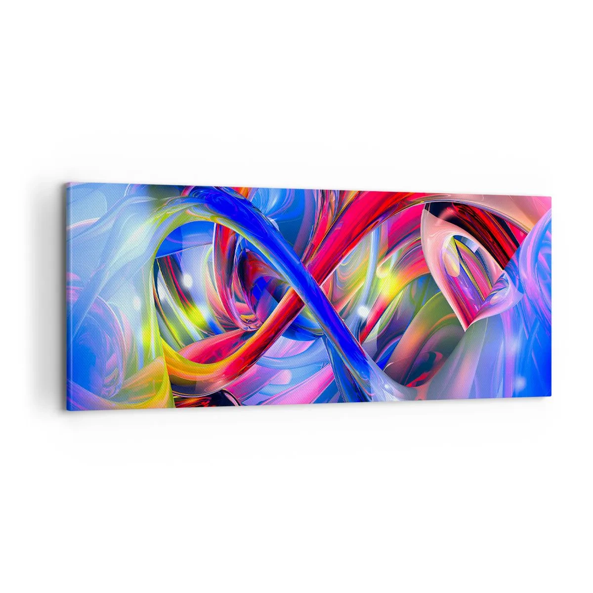 Impression sur toile - Image sur toile - La danse des nuances - 100x40 cm