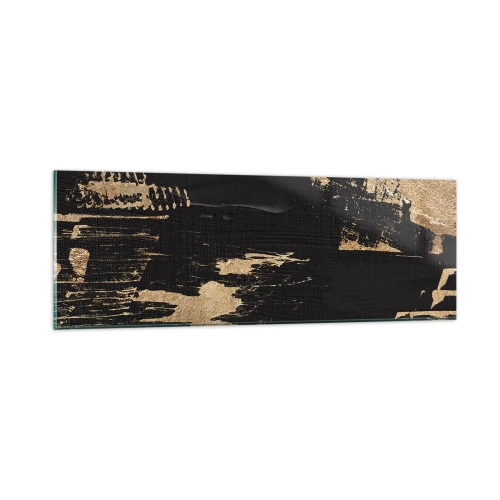 Impression sur verre - Image sur verre - Empreinte du toucher - 90x30 cm