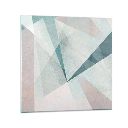 Impression sur verre - Image sur verre - Calme bien que dynamique - 70x70 cm