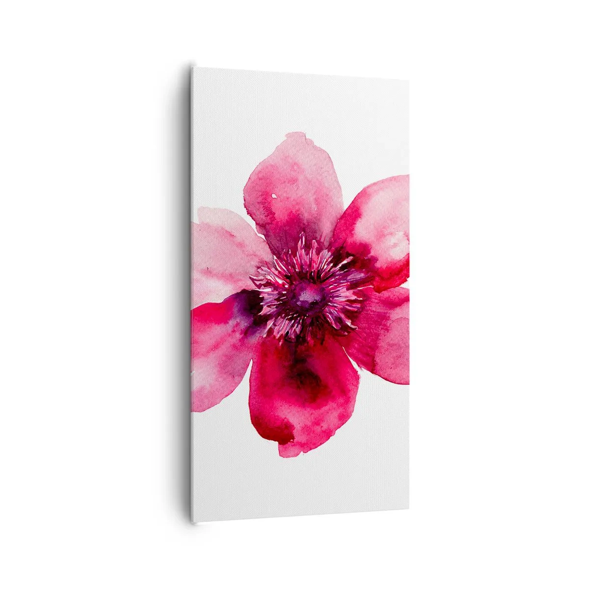 Impression sur toile - Image sur toile - Un baiser parfumé au carmin - 65x120 cm