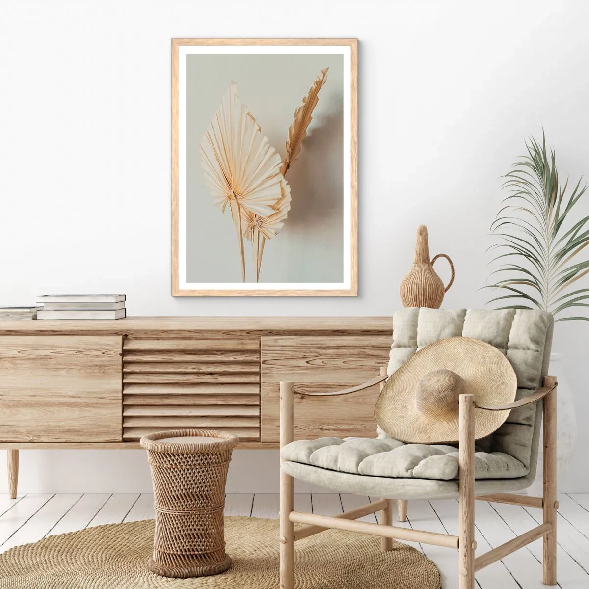 Affiche dans un chêne clair - Poster - Quand tu dois t’apaiser - 50x70 cm