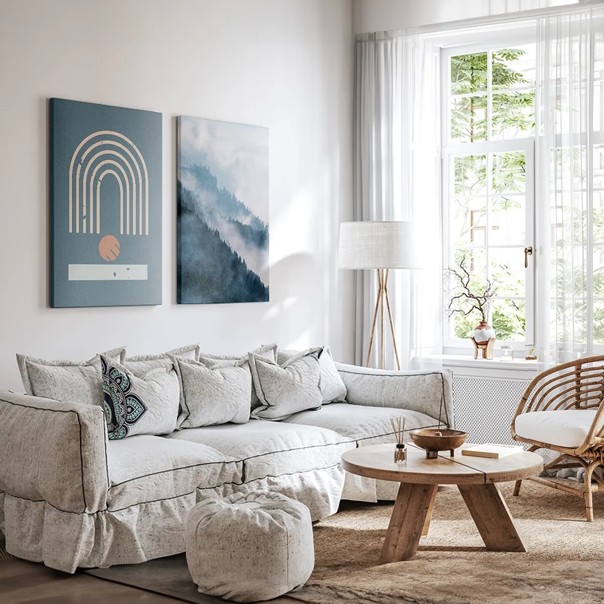 Thousands of faces - Inspiration pour le salon