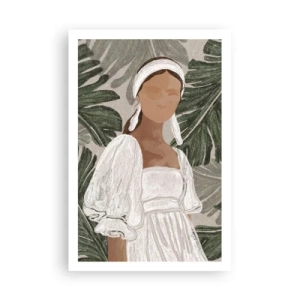 Affiche - Poster - Portrait exotique - 61x91 cm