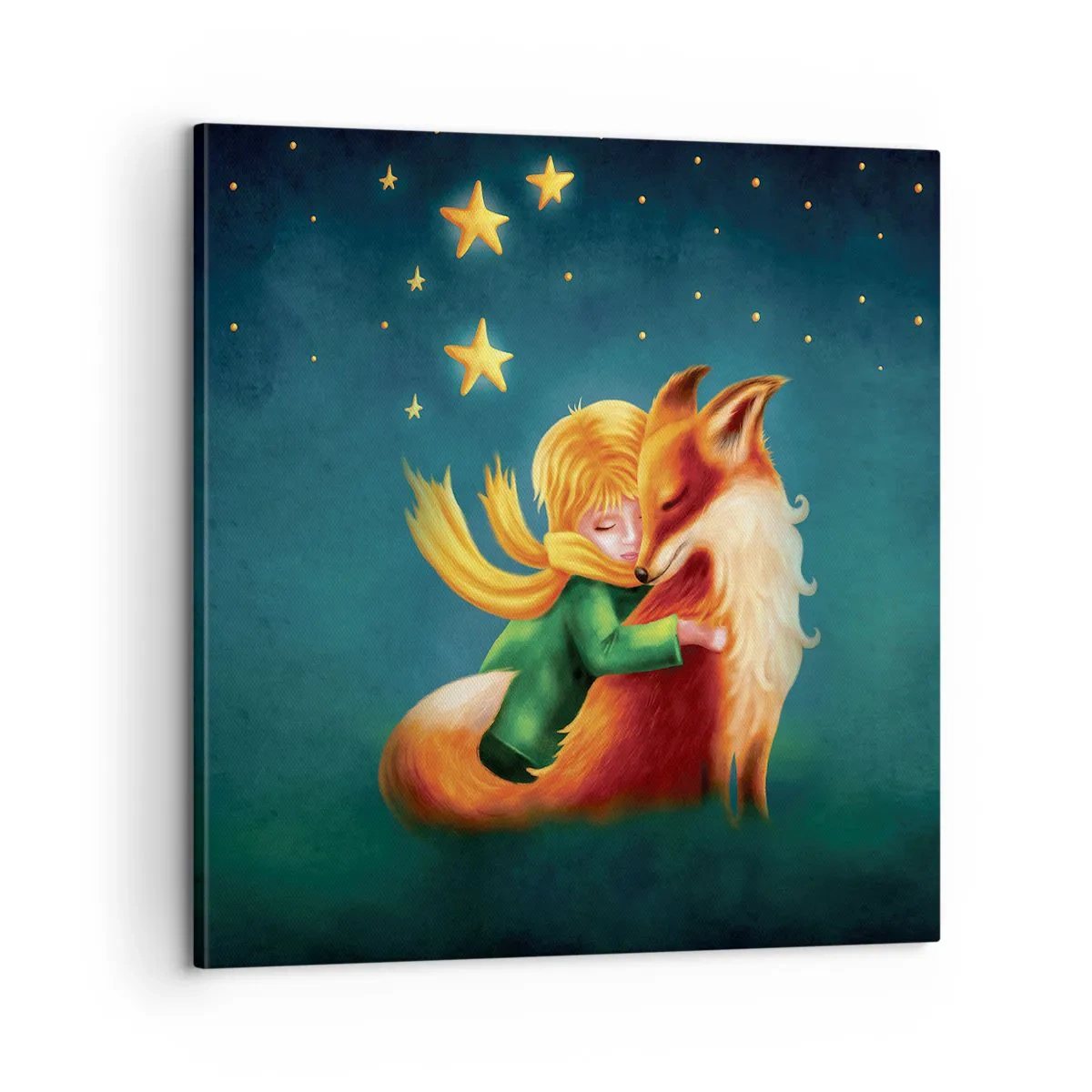 Impression sur toile - Image sur toile - Petit Prince - 60x60 cm
