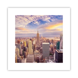 Affiche - Poster - Atteindre les nuages ​​eux-mêmes - 30x30 cm