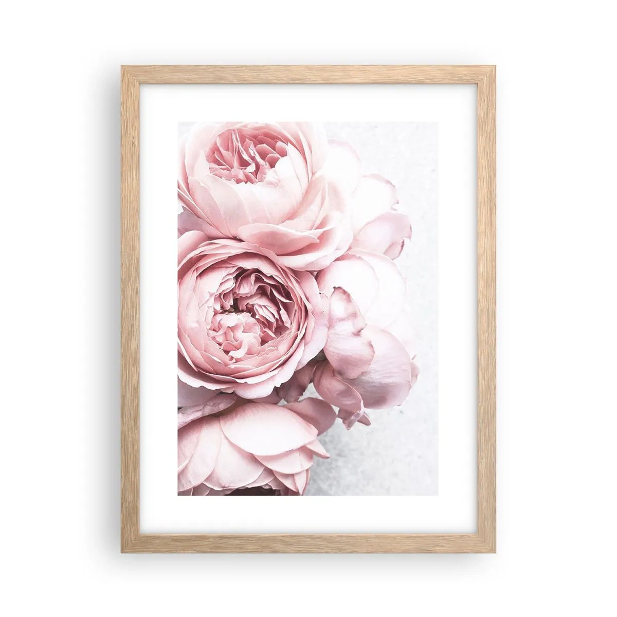 Affiche dans un chêne clair - Poster - Pour les romantiques - 30x40 cm