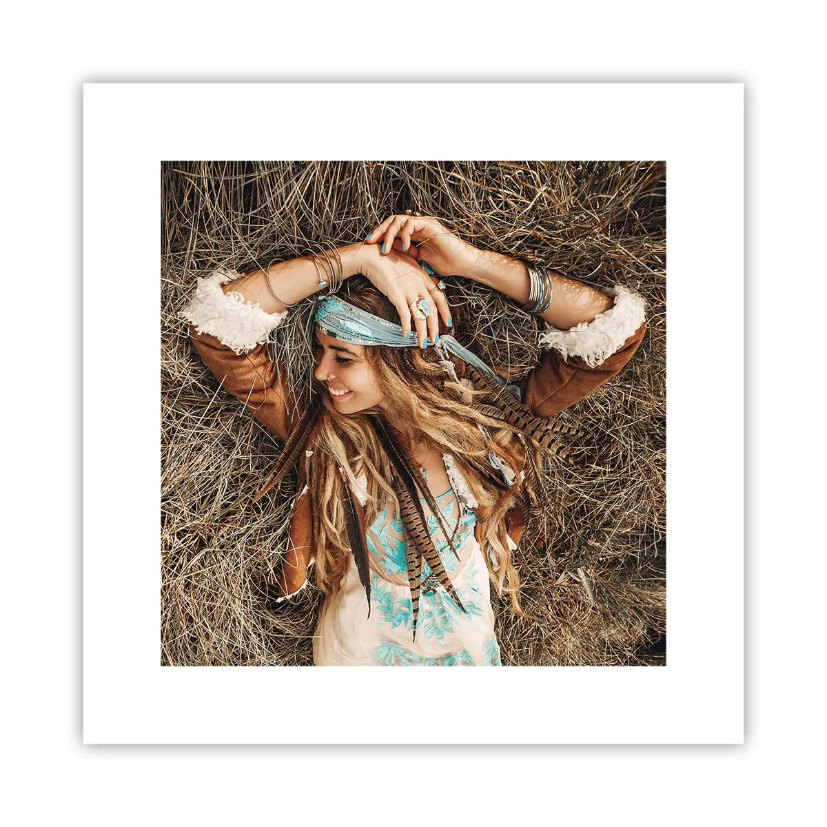 Affiche - Poster - En route vers les années d'amour - 30x30 cm