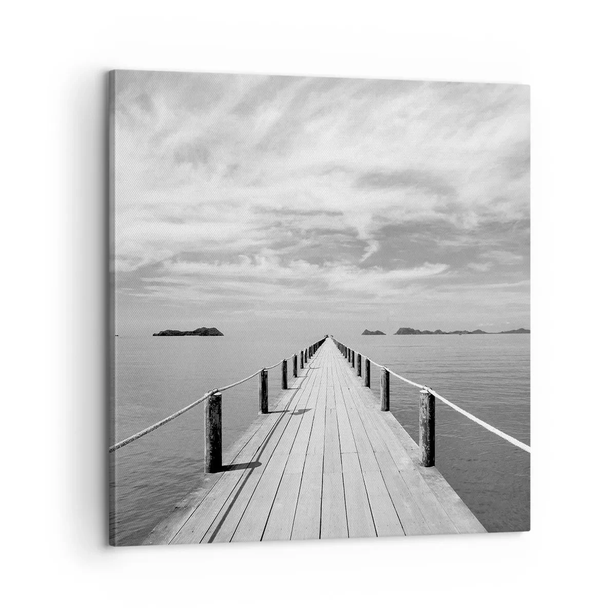 Impression sur toile - Image sur toile - Et peut-être un voyage... - 60x60 cm