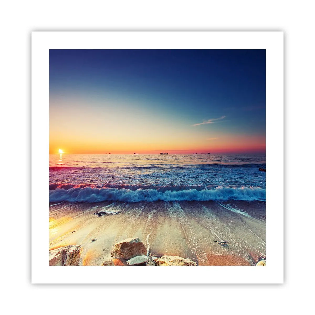 Affiche - Poster - Mais quel horizon ? - 50x50 cm