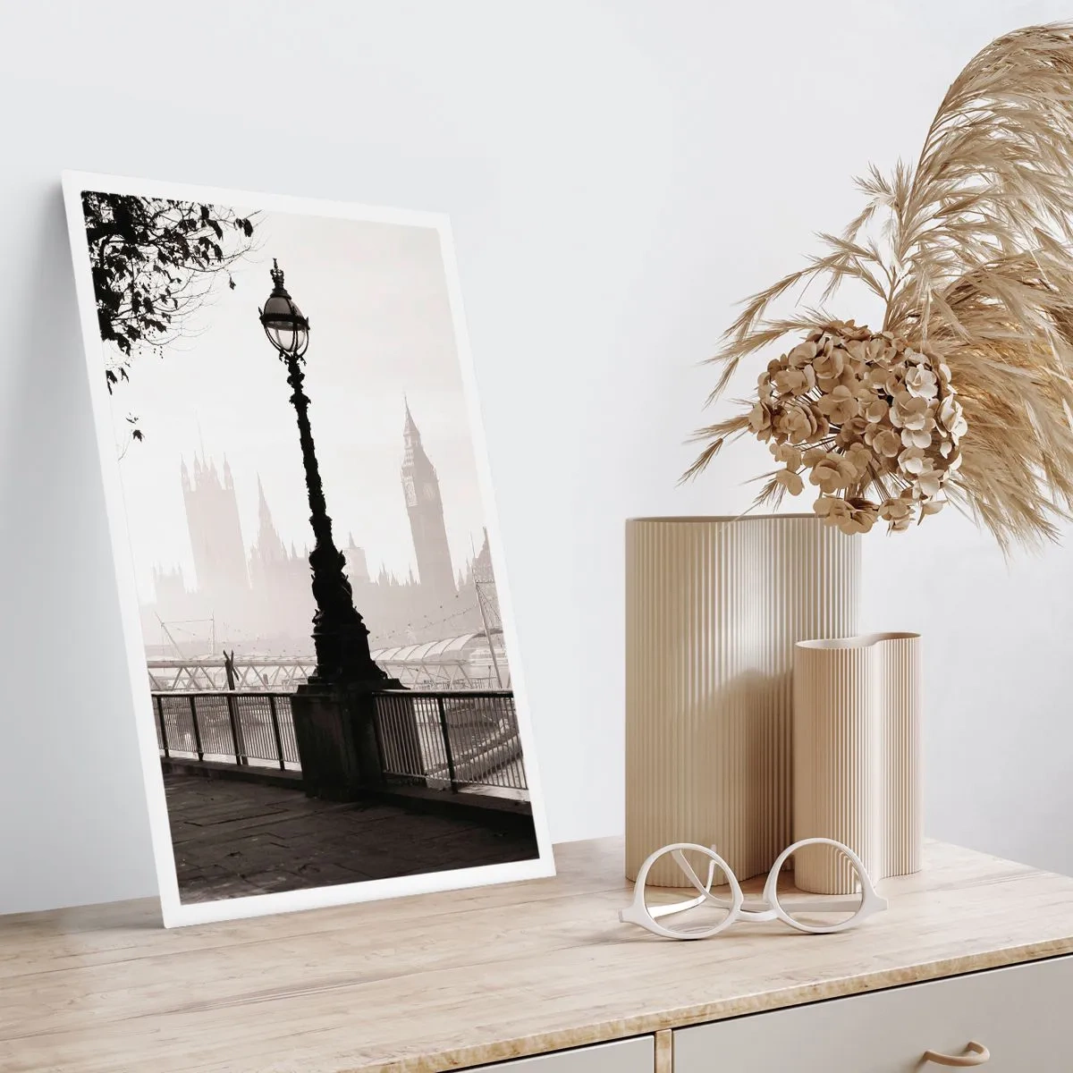 Affiche - Poster - Un matin londonien - 40x50 cm
