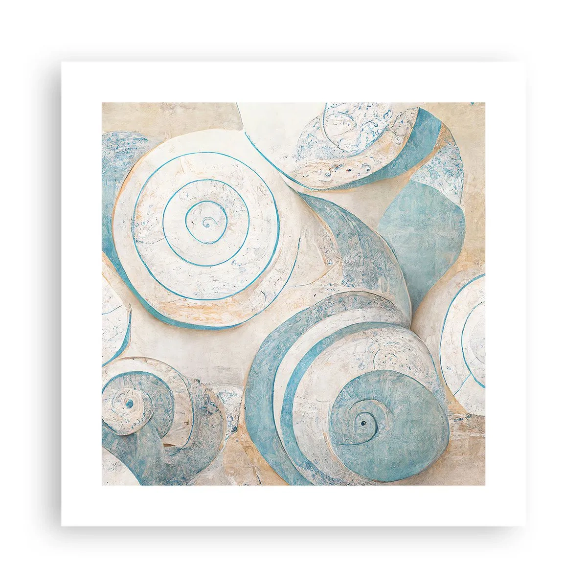 Affiche - Poster - Que cache la coque ? - 40x40 cm