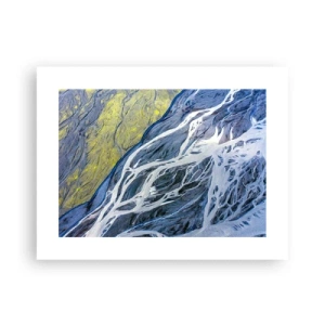 Affiche - Poster - Peintures rupestres de la nature - 40x30 cm