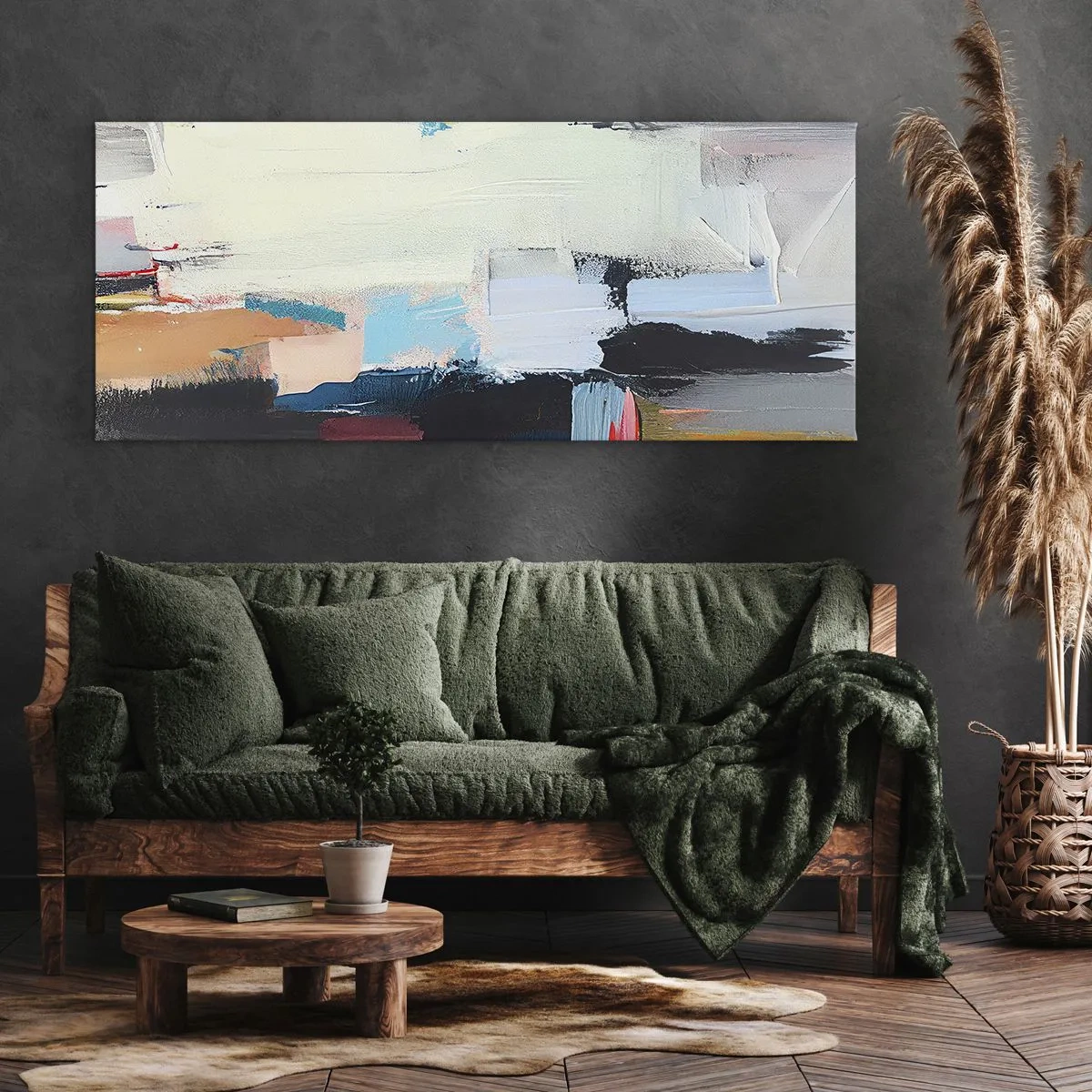 Impression sur toile - Image sur toile - Y a-t-il une méthode ? - 90x30 cm