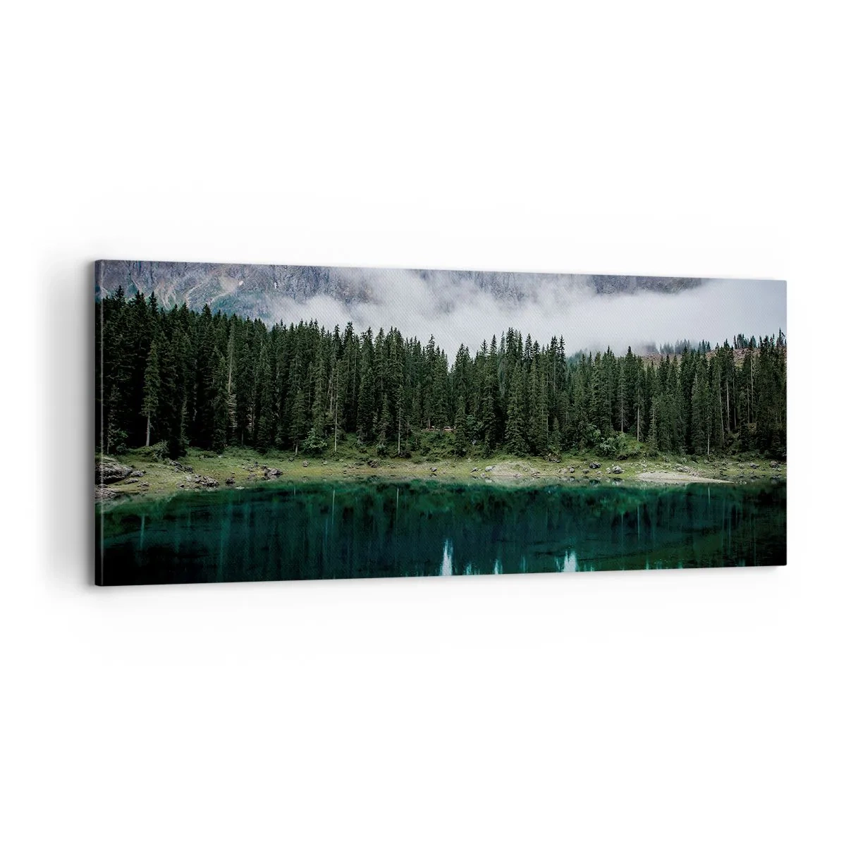 Impression sur toile - Image sur toile - Chut, chut, ne réveillons pas l'eau qui dort - 100x40 cm