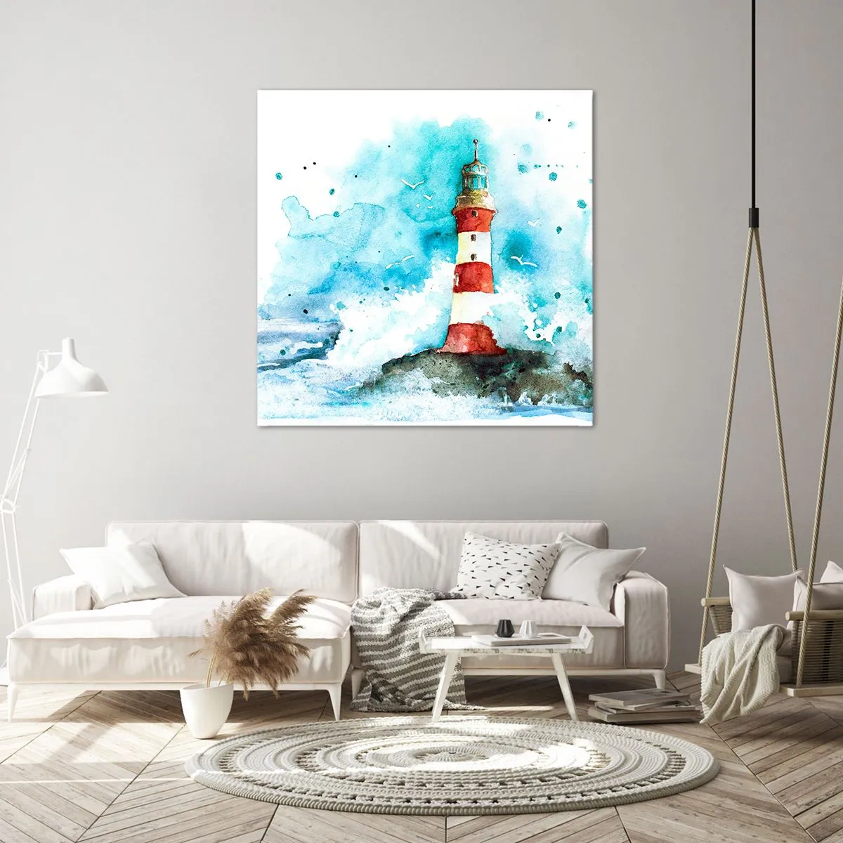 Impression sur toile - Image sur toile - Unité des éléments - 50x50 cm