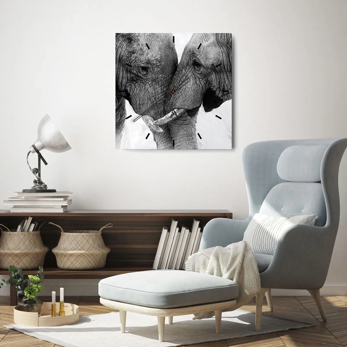 Horloge murale - Pendule murale - Confession sincère - 40x40 cm