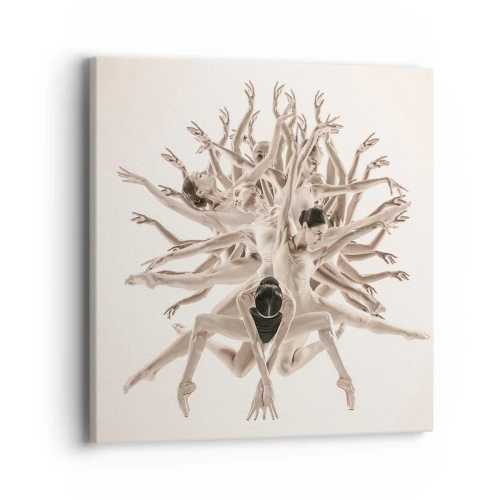 Impression sur toile - Image sur toile - S'épanouir en danse - 40x40 cm