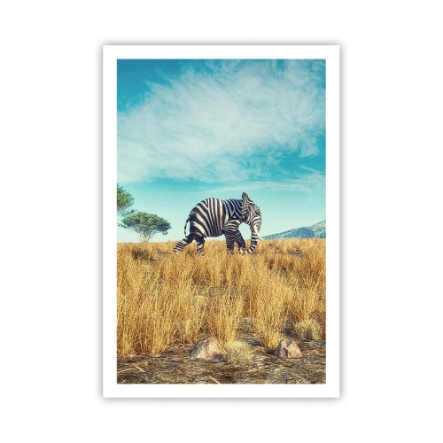 Affiche - Poster - Le gris n'est déjà plus à la mode - 61x91 cm