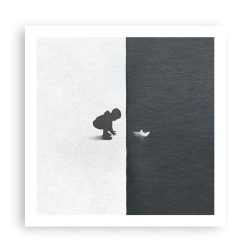 Affiche - Poster - Grande expédition - 60x60 cm