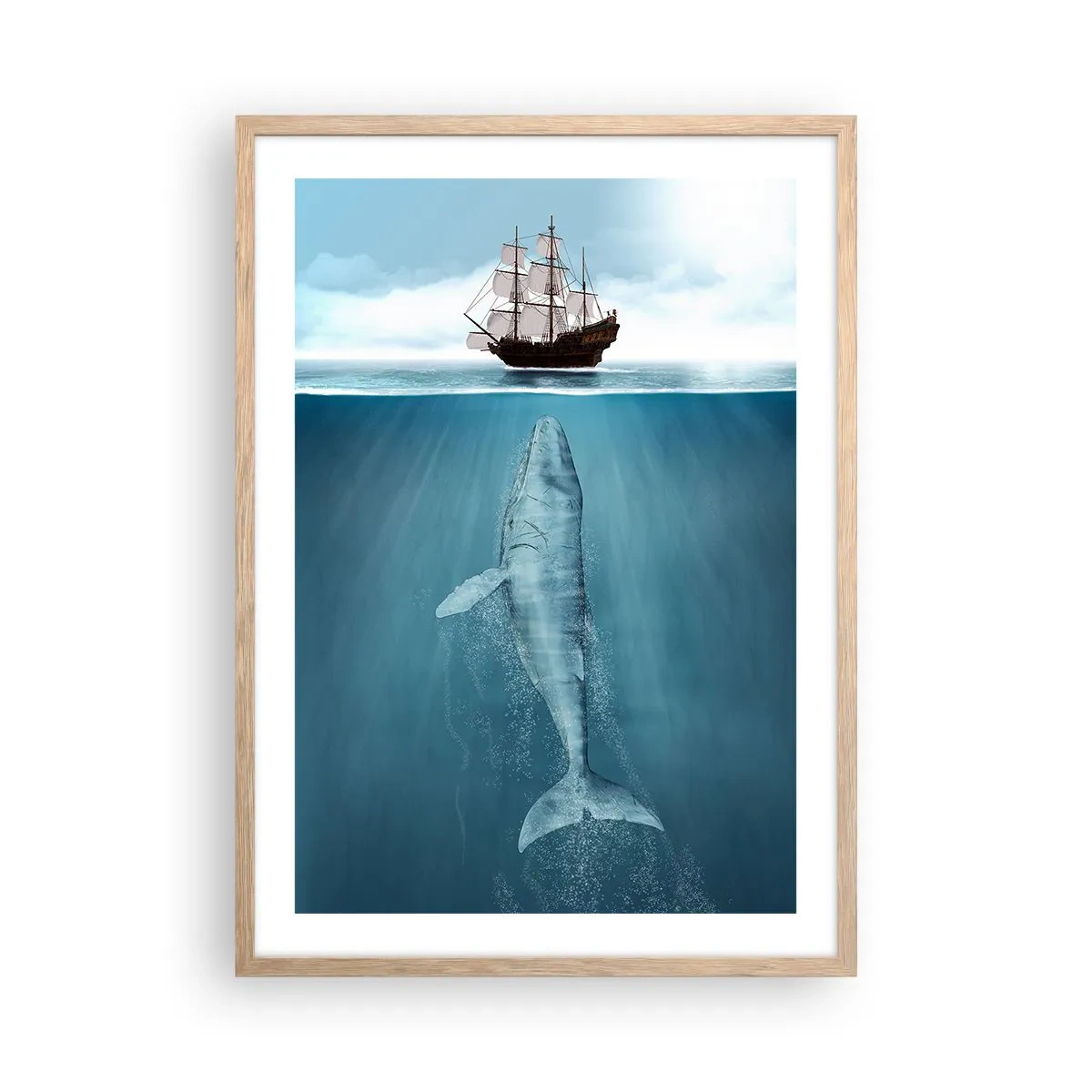 Affiche dans un chêne clair - Poster - Il vaut mieux ne pas savoir - 50x70 cm